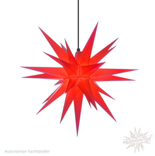 Herrnhuter Stern A7 rot, ca. 68cm, Kunststoff