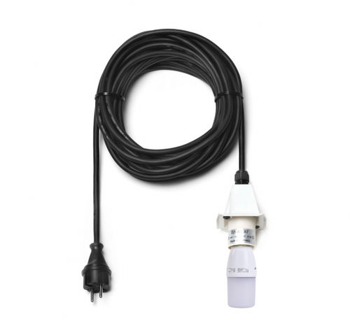 Herrnhuter E27 Kabel 10m weiß/schwarz (DE), für A4/A7 - LED