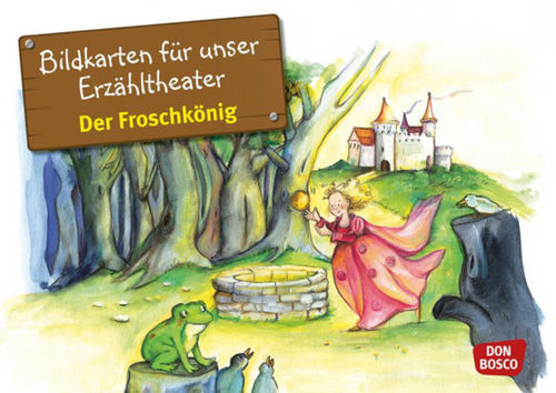 Kamishibai Bildkartenset- Der Froschkönig-