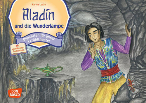 Kamishibai Bildkartenset -Aladin und die Wunderlampe-