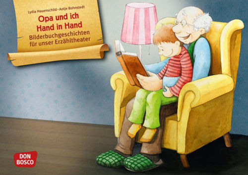 Kamishibai Bildkartenset -Opa und ich Hand in Hand-