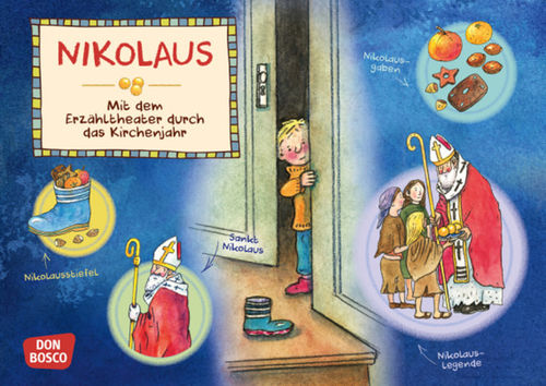 Kamishinai Bildkartenset -Nikolaus-