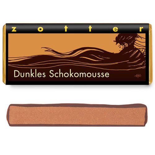 Zotter Bio+Fair Schokolade Dunkles Schokomousse