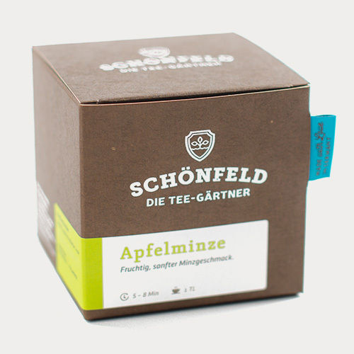 Schönfeld Apfelminze Tee 30 g lose